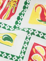 Tabasco Print Textured 5 Inch Swim Shorts - Image 8 of 8