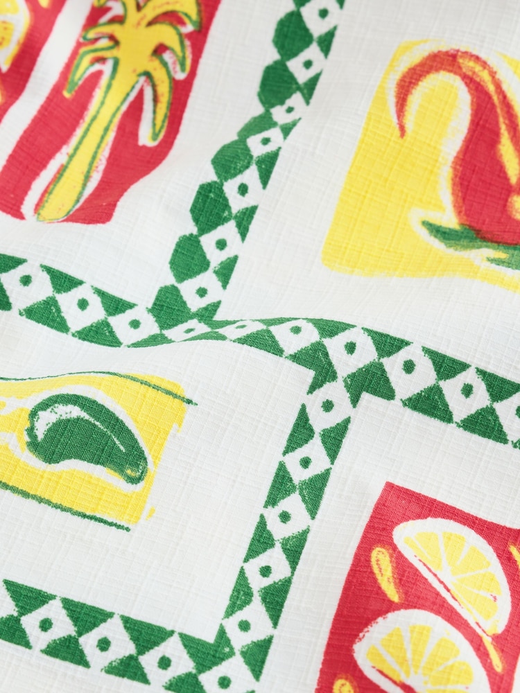 Tabasco Print Textured 5 Inch Swim Shorts - Image 8 of 8 Tabasco Print Textured 5 Inch Swim Shorts - Image 8 of 8