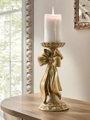 Bow Pillar Candle Holder - صورة 1 من 4