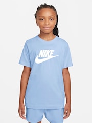 Nike Hydrogen Blue Futura HBR T-Shirt - Image 1 of 3