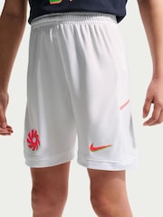 Nike White Erling Haaland Academy Dri-FIT Football Shorts - Image 4 of 9