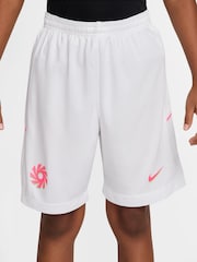 Nike White Erling Haaland Academy Dri-FIT Football Shorts - Image 6 of 9