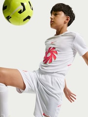 Nike White Erling Haaland Academy Dri-FIT Football Shorts - Image 8 of 9