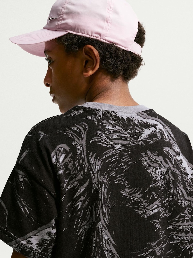 Nike Black England Printed Graphic T-Shirt - Image 2 of 5