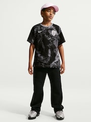Nike Black England Printed Graphic T-Shirt - Image 5 of 5