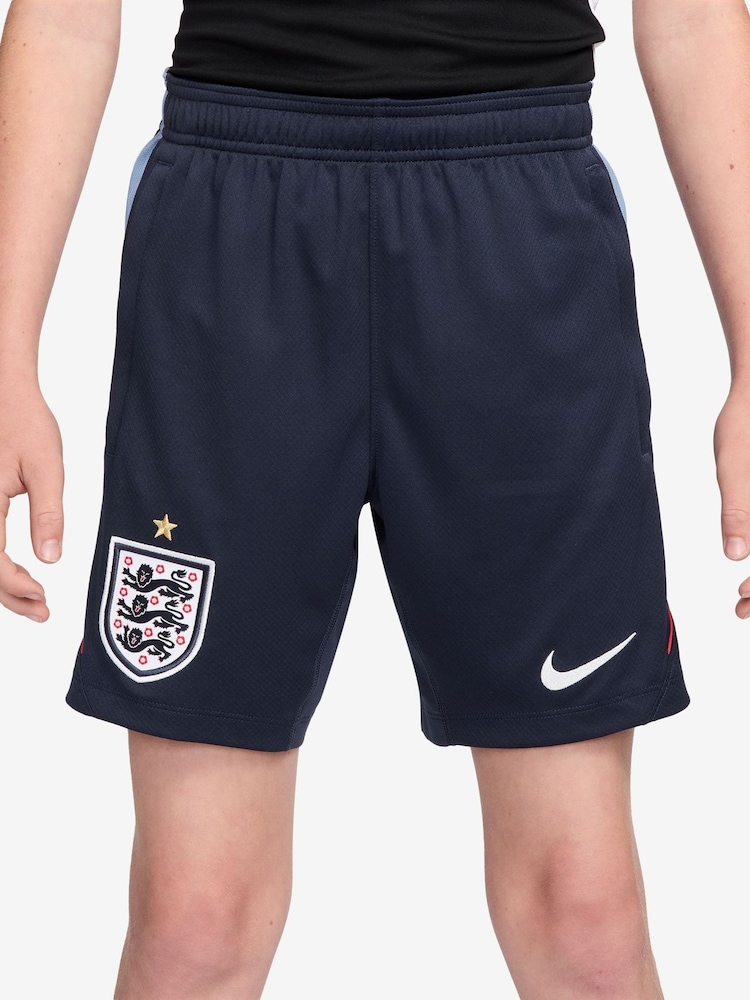 Nike Blue England Strike Football Shorts - Image 1 of 4