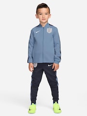 Nike Work Blue England Little Kids Strike Tracksuit - Image 1 of 3