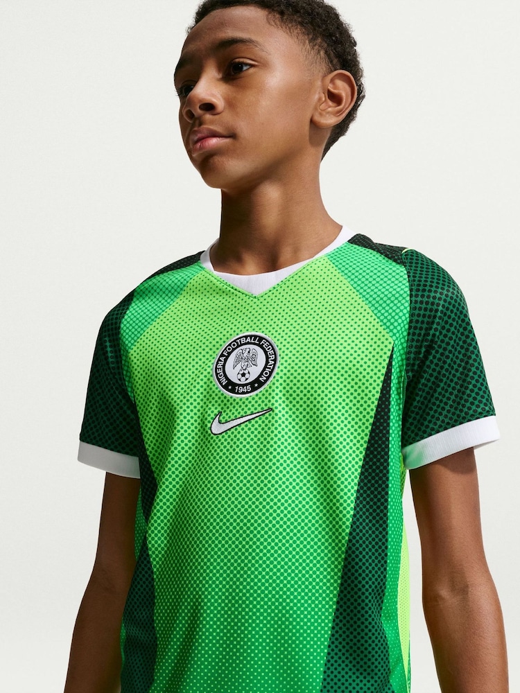 Nike Home Nigeria 2026 Stadium Football Shirt - Image 1 of 10 Nike Home Nigeria 2026 Stadium Football Shirt - Image 1 of 10