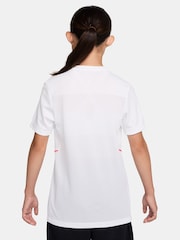 Nike White Erling Haaland Academy Dri-FIT Football Top - Image 2 of 3