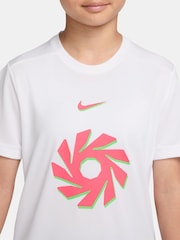 Nike White Erling Haaland Academy Dri-FIT Football Top - Image 3 of 3