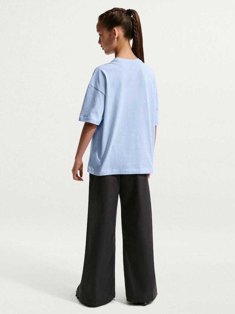 Nike Hydrogen Blue Oversized Futura T-Shirt - Image 2 of 5