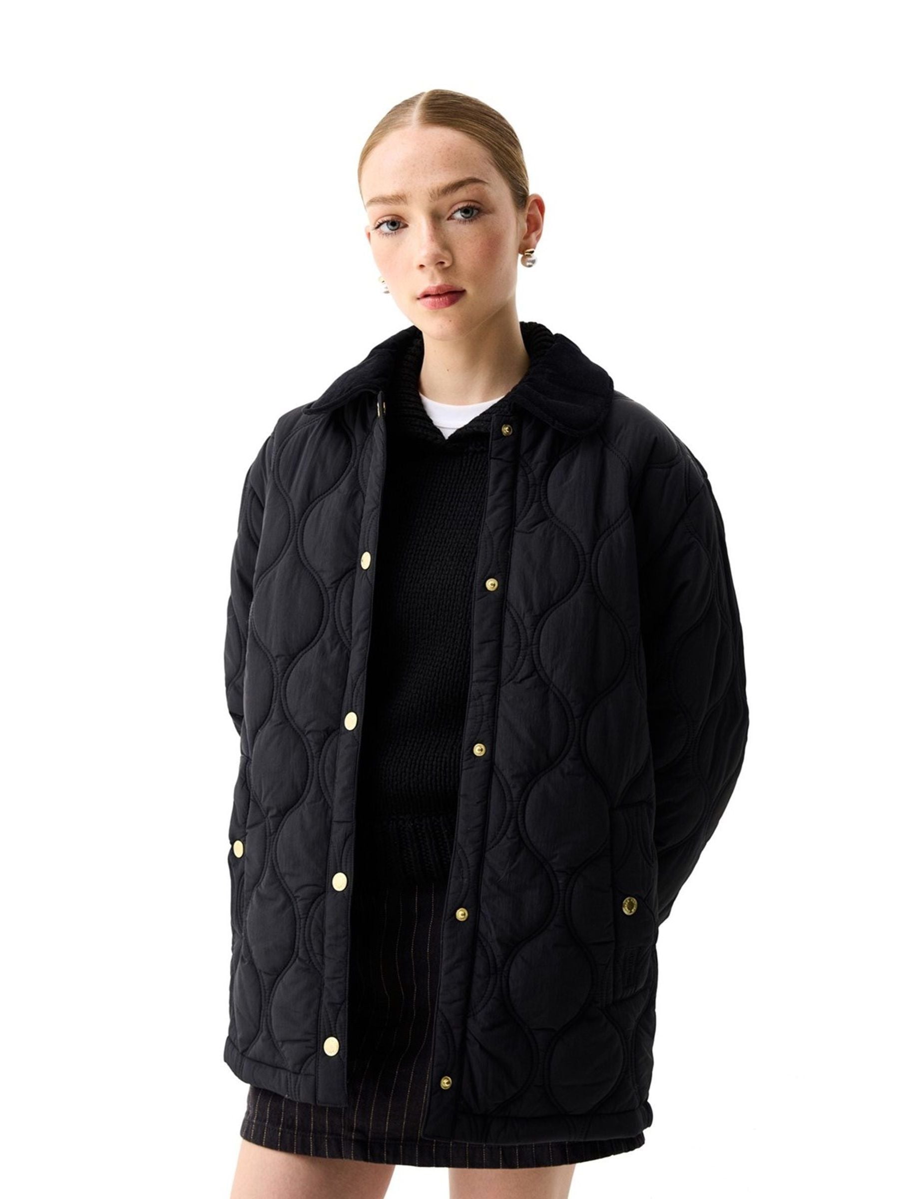 Buy Hunter Black Witton Quilted Jacket from Next USA