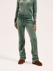Juicy Couture Green Del Ray Pant - Image 1 of 3