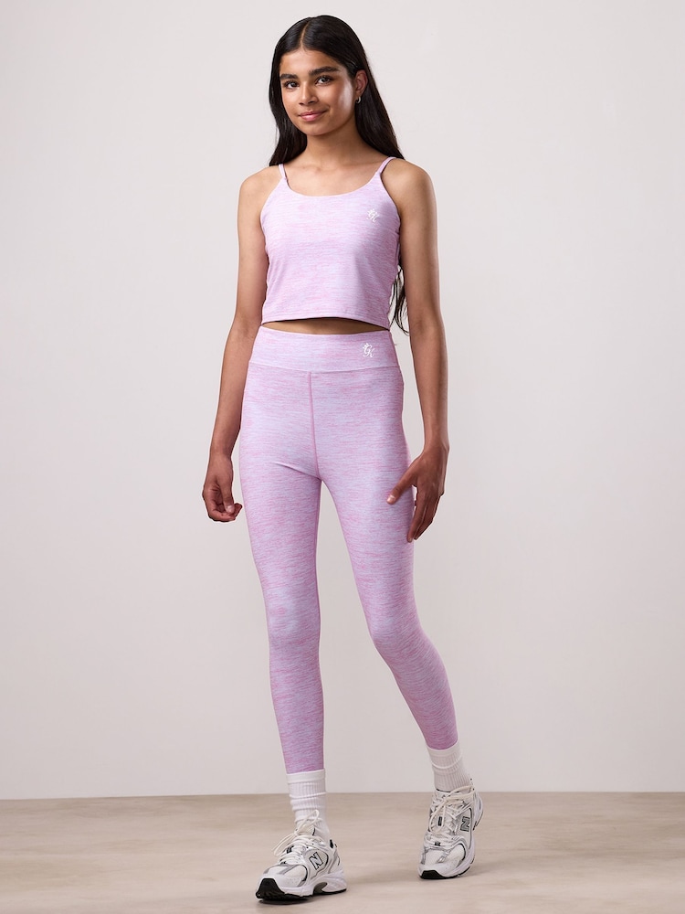 Gym King Kids 365 Long Line Tank Sports Bra - صورة 1 من 4
