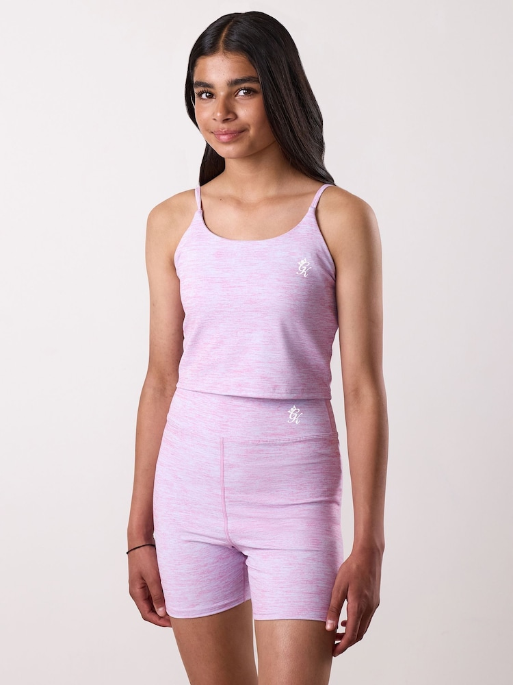 Gym King Kids 365 Long Line Tank Sports Bra - صورة 2 من 4