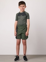 Gym King Kids Combat Short Sleeve Rash Guard T-Shirt - صورة 1 من 4