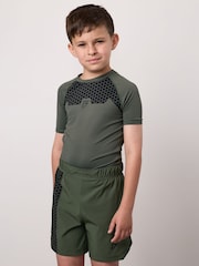 Gym King Kids Combat Short Sleeve Rash Guard T-Shirt - صورة 2 من 4
