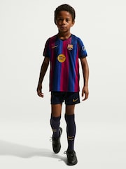 Nike FC Barcelona Little Kids Dri-FIT Stadium Hem Kit 3 Piece - Bild 1 av 11