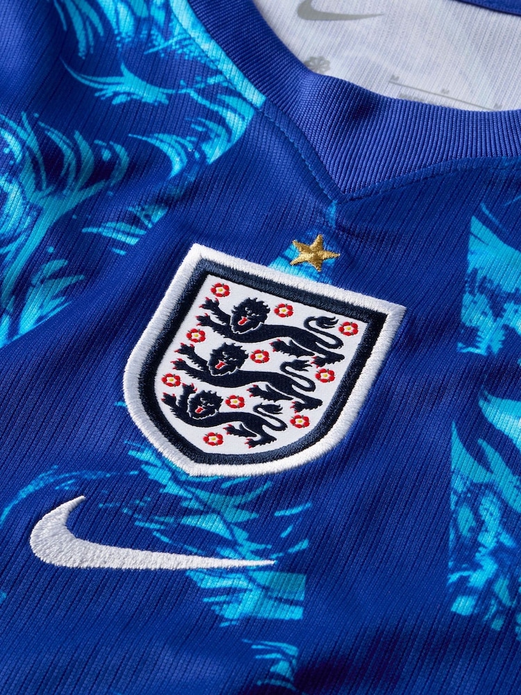 Nike Blue England 2026 Stadium Goalkeeper Little Kids Football Kit - Image 11 of 11