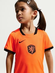 Home - Nike Netherlands 2026 Stadium Little Kids 3 Piece Football Kit - Bild 3 von 7