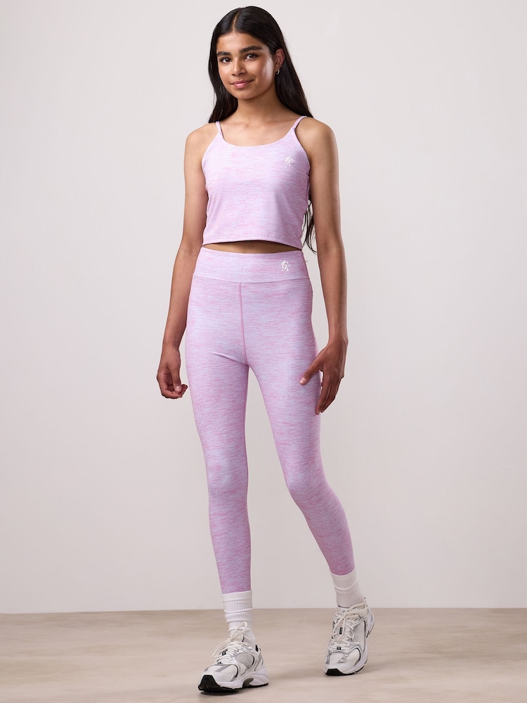 Gym King pink Kids 365 Leggings - Image 1 of 4