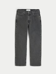 Negro - Hollister Loose Blue Light Wash 5 Pocket Jeans - Imagen 4 de 5