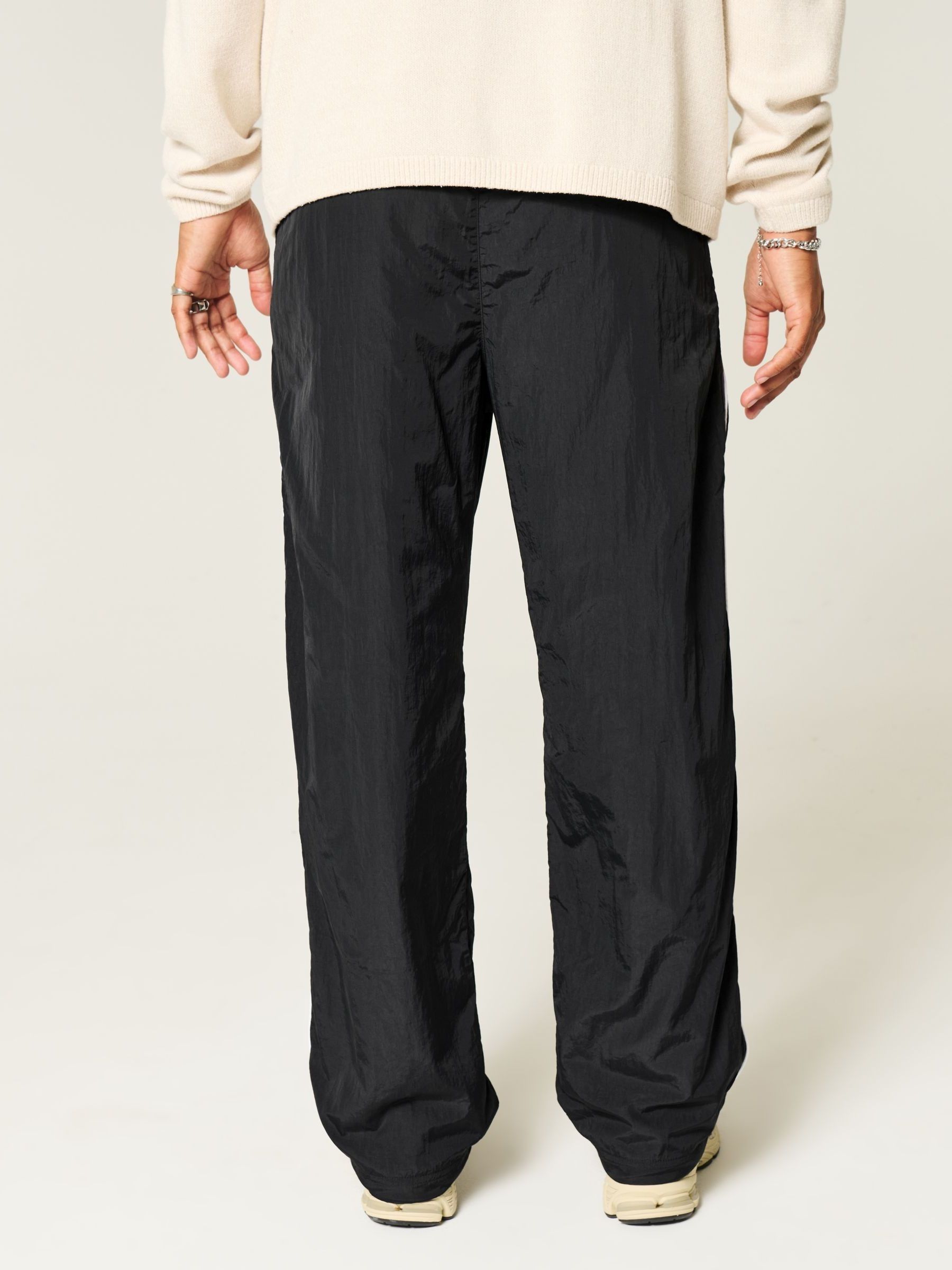 Buy Hollister Black Baggy Track Pant Joggers from Next USA