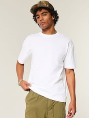 Hollister Heavyweight Boxy Washed Short Sleeve T-Shirt - Image 1 of 4