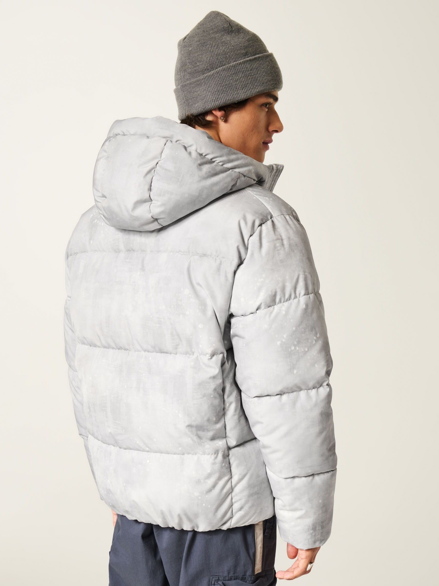 Comprar Cinza - Casaco Hollister Core Puffer from Next Brazil