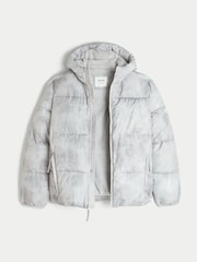 Gris - Abrigo acolchado Core de Hollister - Imagen 4 de 5
