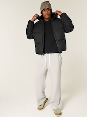 Negro - Abrigo acolchado Core de Hollister - Imagen 3 de 6