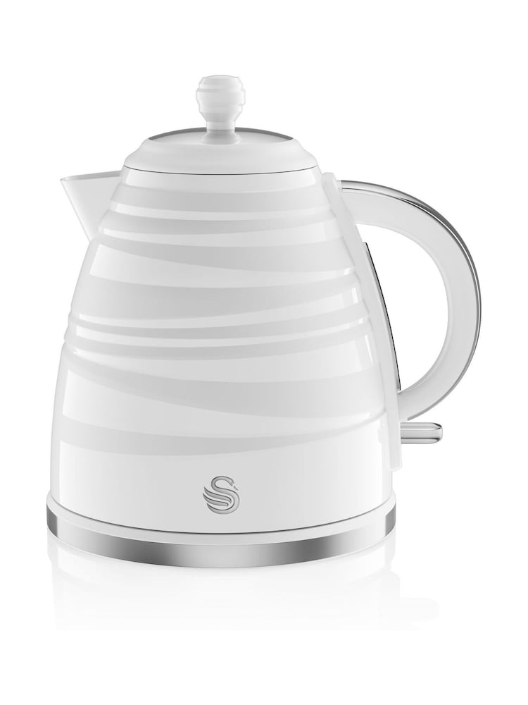 Swan White Symphony 1.7 Litre Jug Kettle - Image 1 of 4