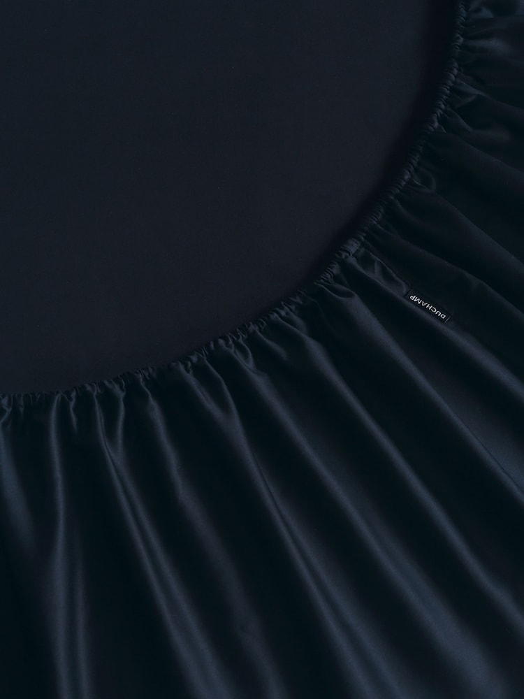 Duchamp Deep Well Premium Cotton Sateen Fitted Sheet - Image 3 of 3 Duchamp Deep Well Premium Cotton Sateen Fitted Sheet - Image 3 of 3