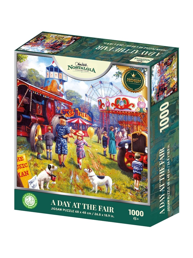 Kidikraft Nostalgia Collection A Day At The Fair 1000pc - Image 1 of 2