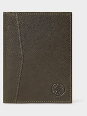 Osprey London The Compass Leather Black Passport Holder - Image 4 of 5