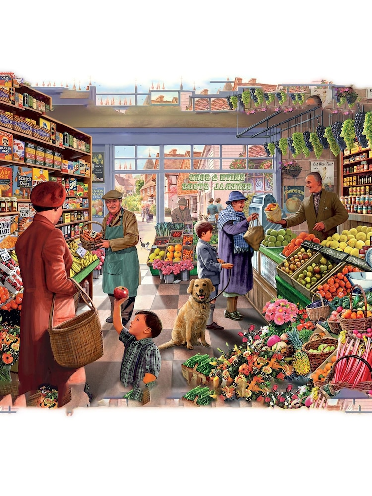 Kidikraft Ye Olde Shoppe Collection Greengrocer 1000pc - Image 2 of 2