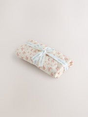 Pink Ditsy Floral Baby Changing Liner - Image 3 of 5