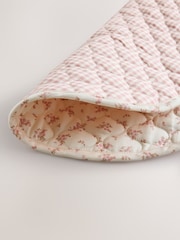 Pink Ditsy Floral Baby Changing Liner - Image 4 of 5