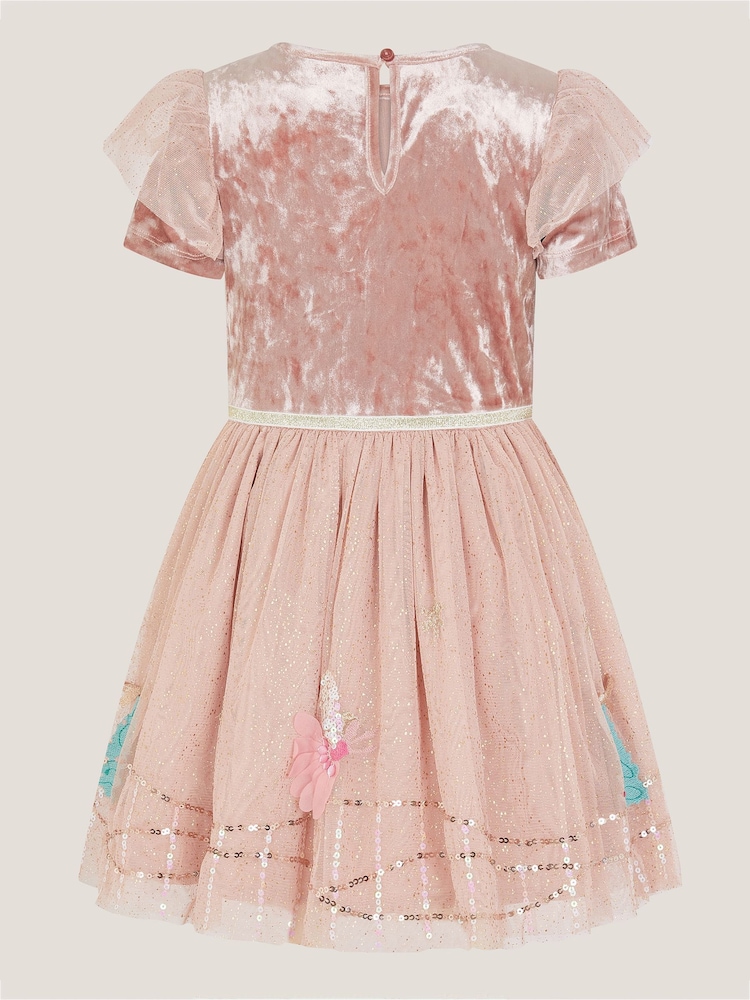Monsoon Christmas Scene Velvet Disco Dress - صورة 2 من 4 Monsoon Christmas Scene Velvet Disco Dress - صورة 2 من 4