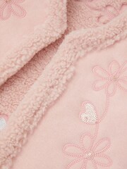 Monsoon Floral Embellished Suedette Gilet - Bild 3 von 3
