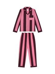 Chelsea Peers Pink Stripe Pink Long Pyjamas Set - Image 7 of 7