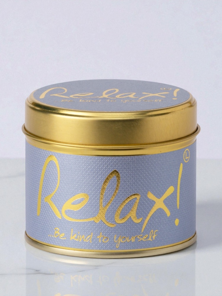 Lily-Flame Relax Scented Candle Tin - Image 3 of 3 Lily-Flame Relax Scented Candle Tin - Image 3 of 3