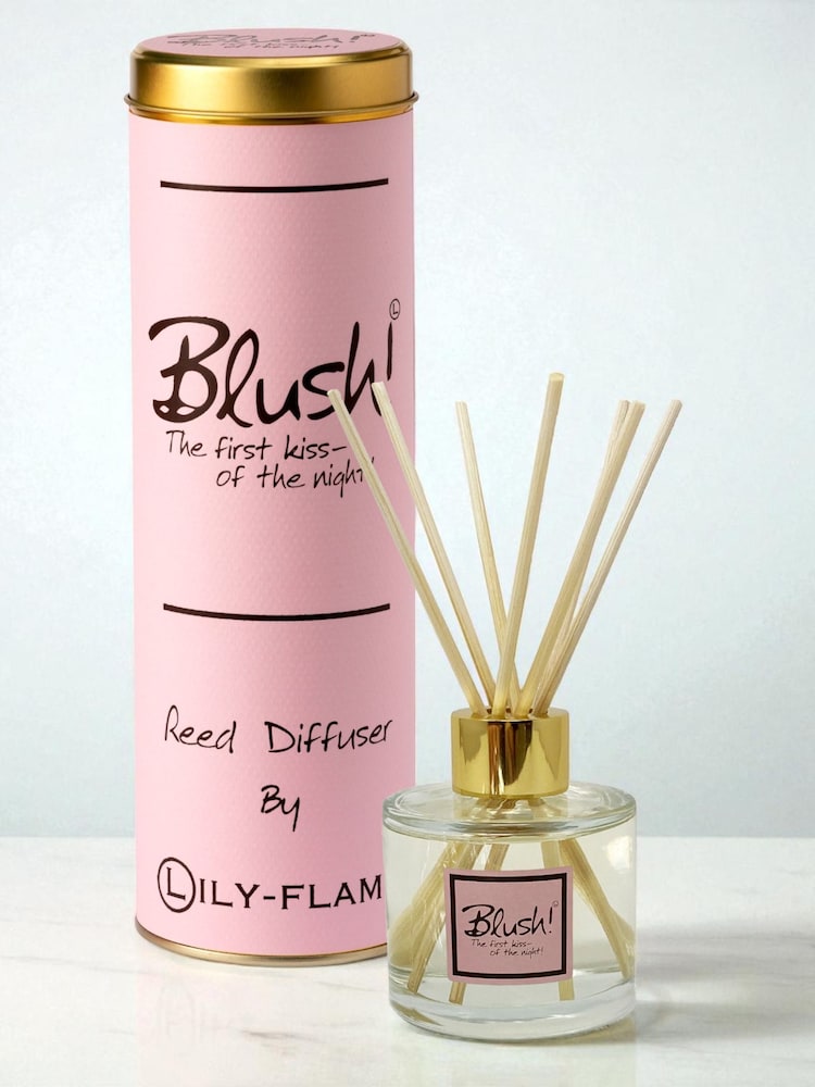 Lily-Flame Blush Scented Reed Diffuser - Image 1 of 2 Lily-Flame Blush Scented Reed Diffuser - Image 1 of 2