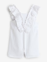 White Linen Playsuit - Image 1 of 1