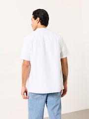 FatFace Bugle White Short Sleeve Shirt - Image 2 of 5