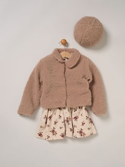 Miss Fur Jacket and Dress Outfit Set - Image 1 of 5