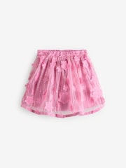 Pink Flower Detail TuTu Skirt - Image 1 of 1