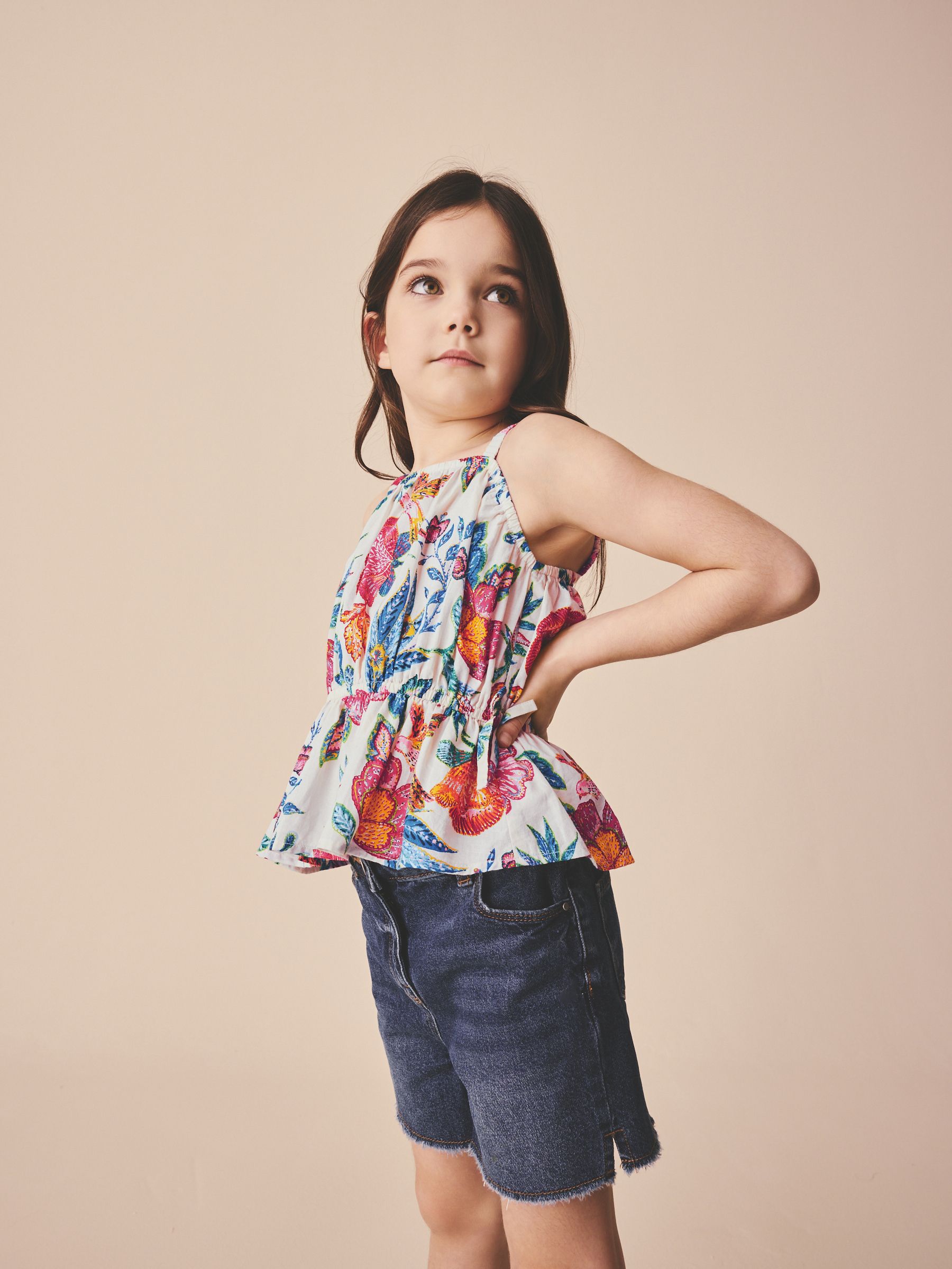Buy Multi Strappy Peplum Blouse (3-16yrs) from Next Romania