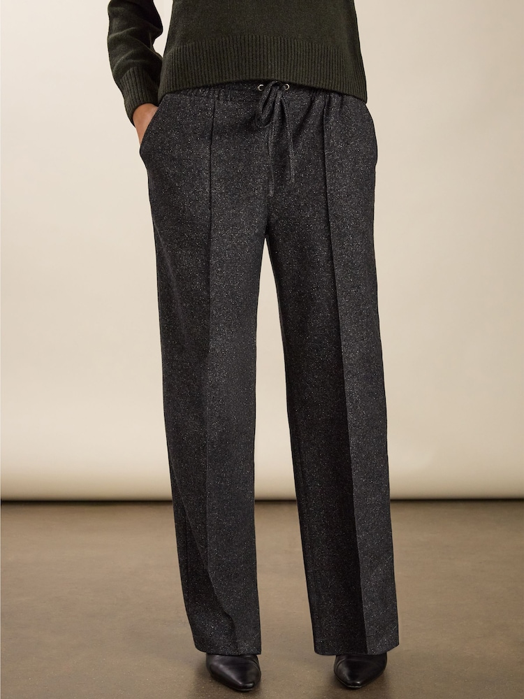 Fera Wool Blend Wide Leg Trousers - Image 2 of 4 Fera Wool Blend Wide Leg Trousers - Image 2 of 4
