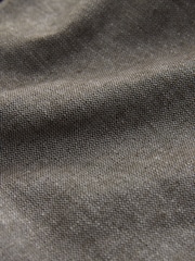 Brown Linen Rich Ruched Bandeau Top - Image 7 of 7